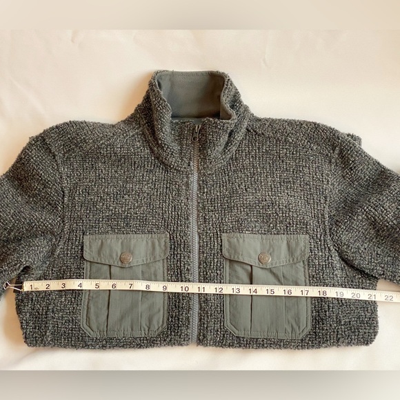 Marmot Men’s Medium Wool Knit Full Zip Jacket | Outdoor Techwear - Picture 8 of 12